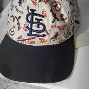 St. Louis Themed Hat - Navy and White